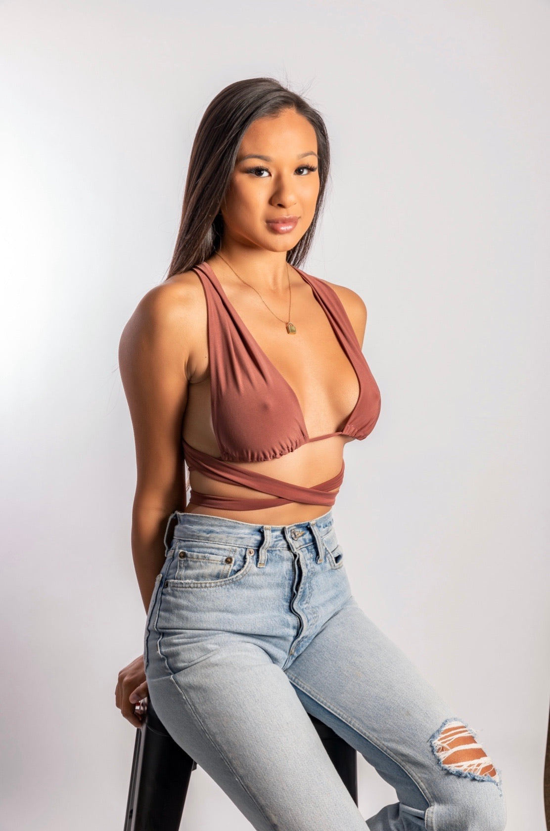 KRISTY CROP TOP - Samunsboutique