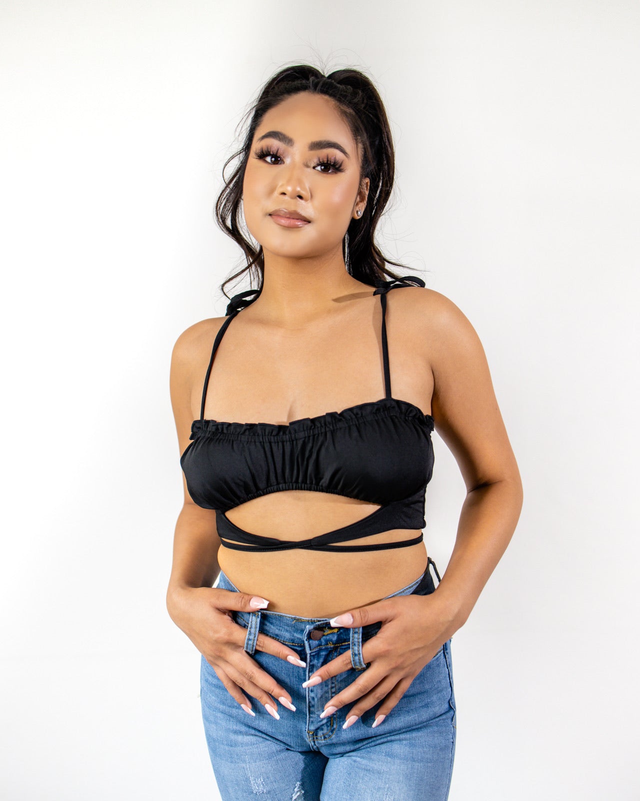 Dove-Black-Crop-Top